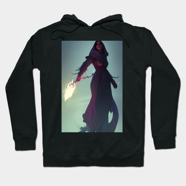 Dark witch Hoodie by Annka47